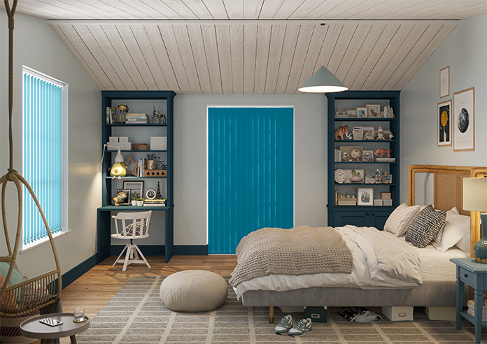 Trinity (FR Blackout), Kingfisher - Vertical Blind - Image 9